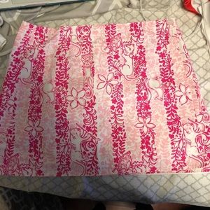 Lilly pulitzer reversible skirt